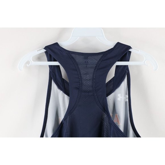 New Under Armour Womens S Sample Auburn University Fitted Track Singlet Jersey - Picture 7 of 8